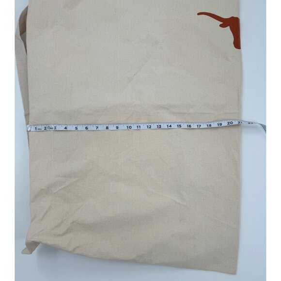 Texas Longhorns Canvas Laundry Bag With Drawstring & Shoulder Strap - Picture 5 of 6